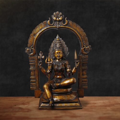Mariamman Brass Statue