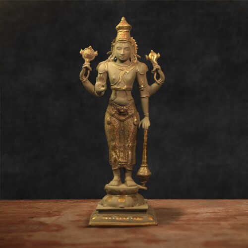 Vishnu Brass Statue