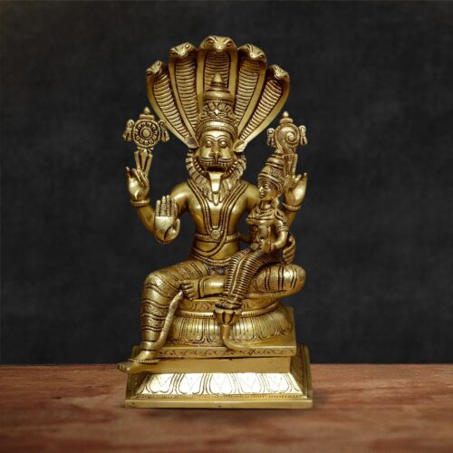 Narsimha_Vishnu_Lakshmi_Statue