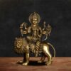 Big Sherawali Brass Statue