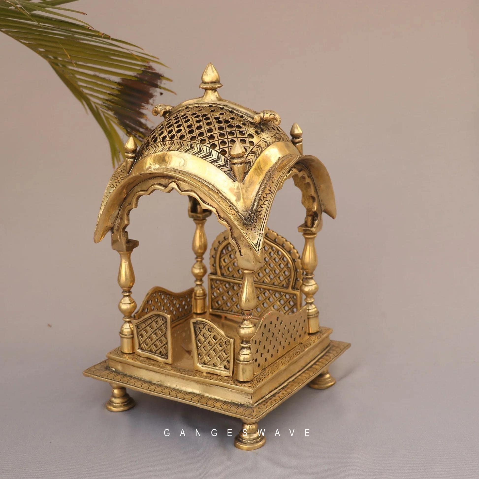 Superfine Brass Temple for Puja - 15 inches - Image 4