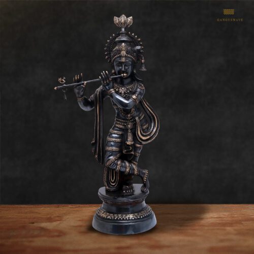 Black Krishna Statue