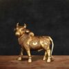 Brass Nandi Statue