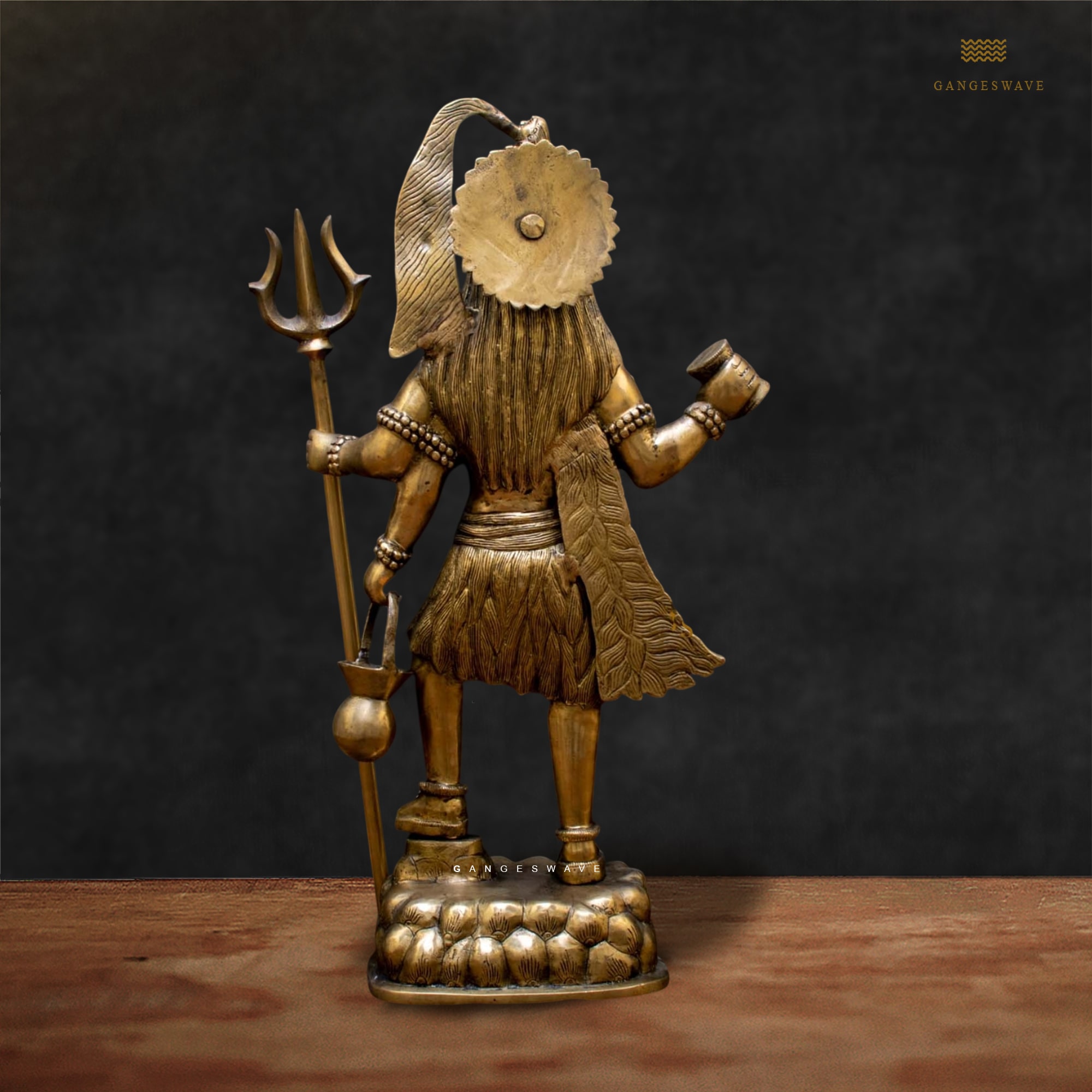 Shiva Superfine Brass Murti - 30 inches - Image 4