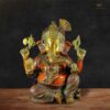 Colourful Superfine Brass Statue