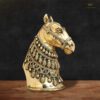 Golden Brass Horse Decor