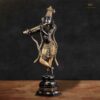 Superfine Big Krishna Brass Statue
