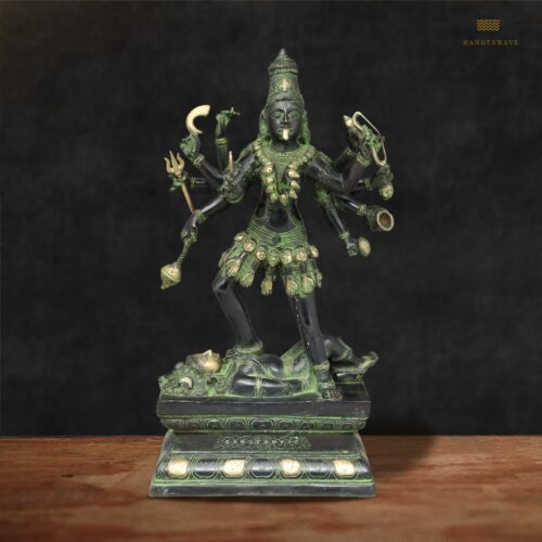 Ma Kali Statue in Vintage Finish