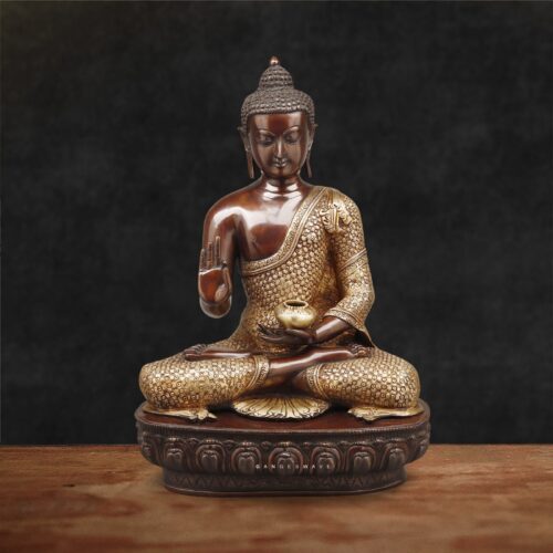 Brass Buddha Statue