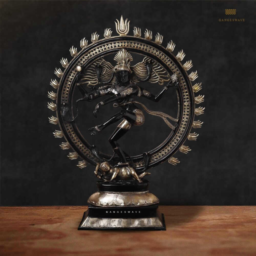 Nataraja Black Brass Statue