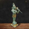 Blessing Hanuman Brass Statue