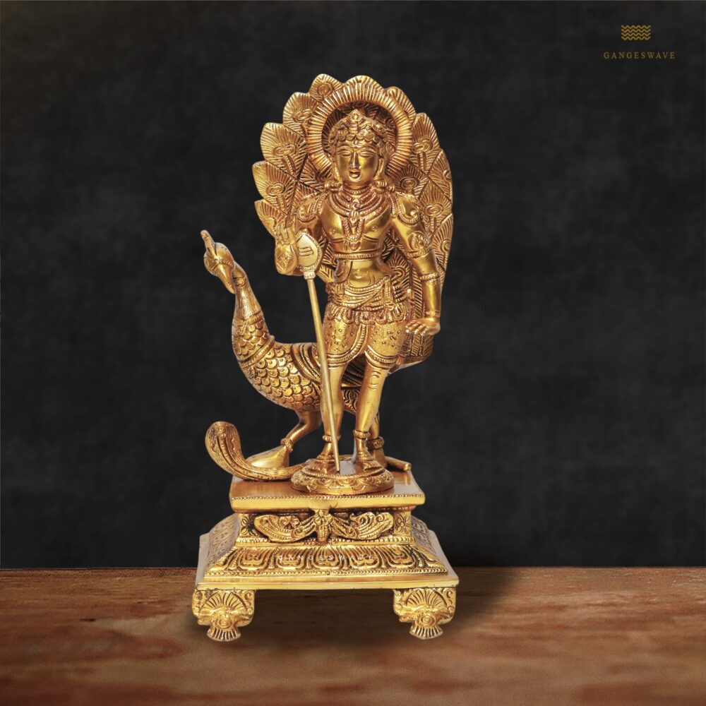 Murugan Brass Idol