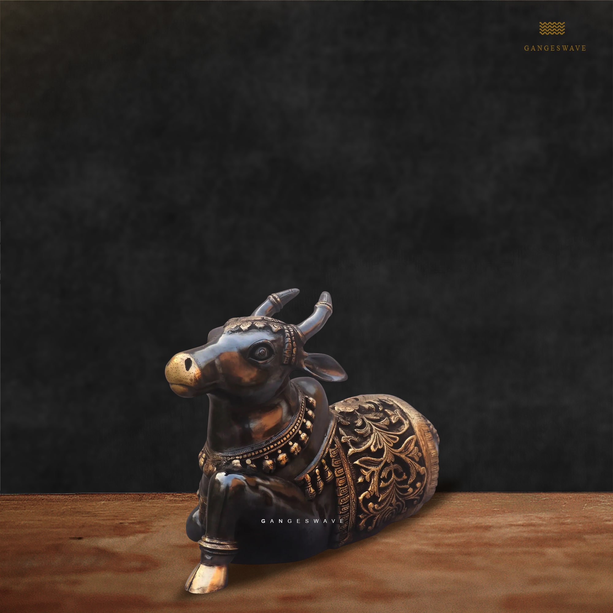 Nandi Brass Idol - 15 inches - Image 7