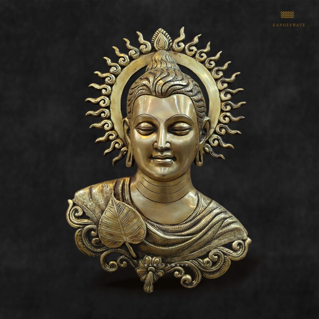 Buddha Bust Wall Hanging Decor