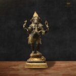 Antique-Finished-Standing-Ganesh-Statue