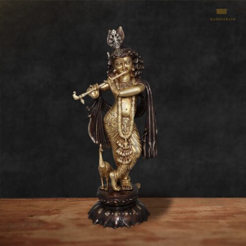 Krishna Brass Idol