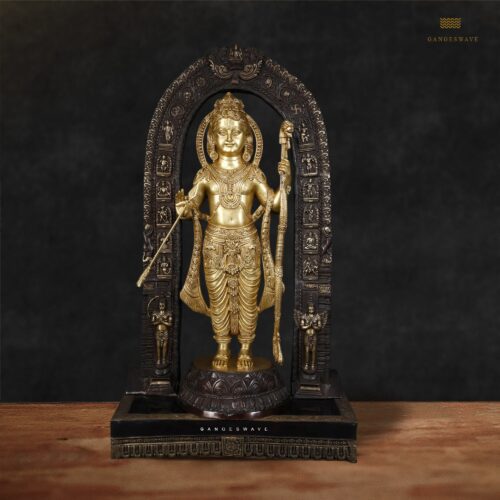 Ram Lalla Superfine Brass Statue - 53 inches