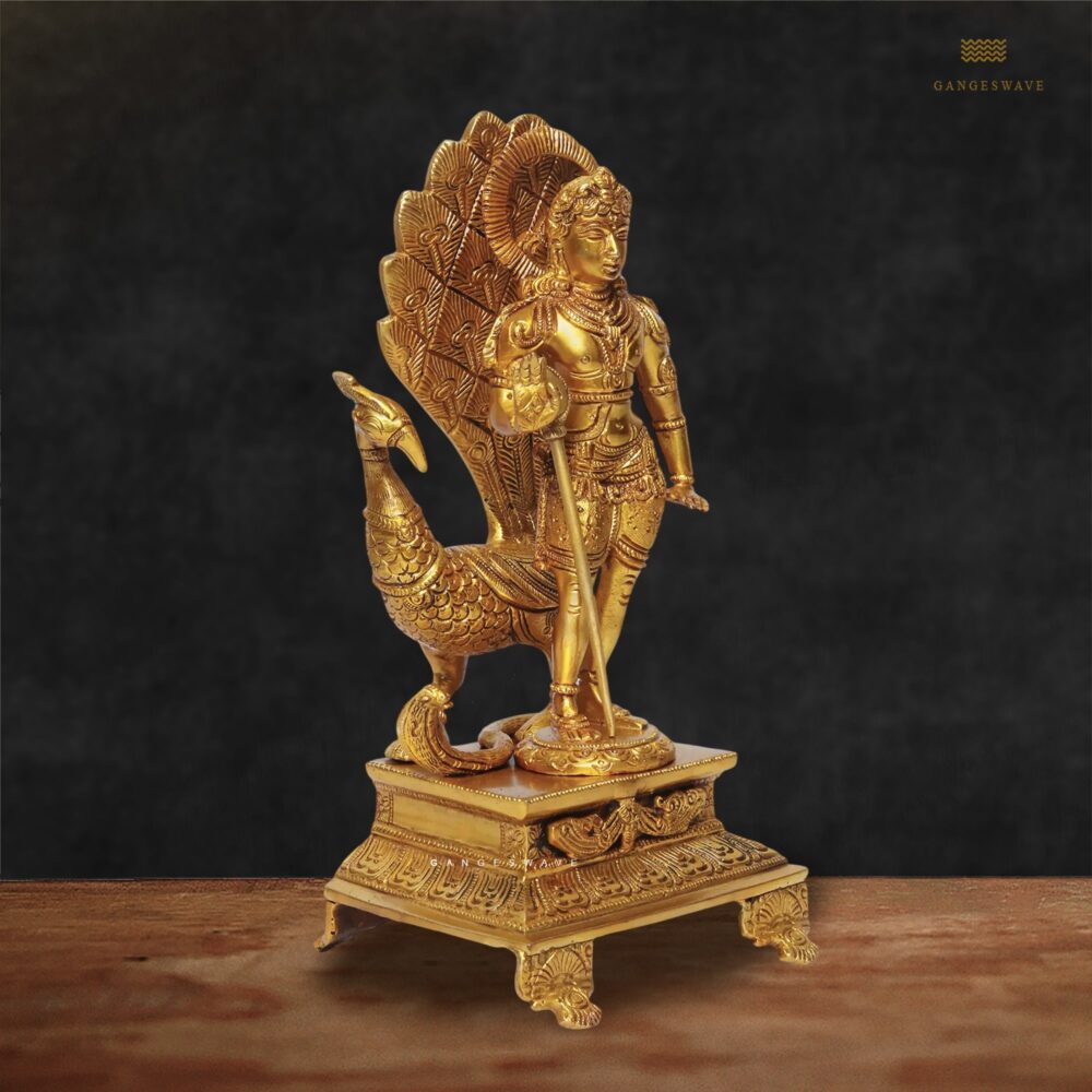 Murugan Brass Murti