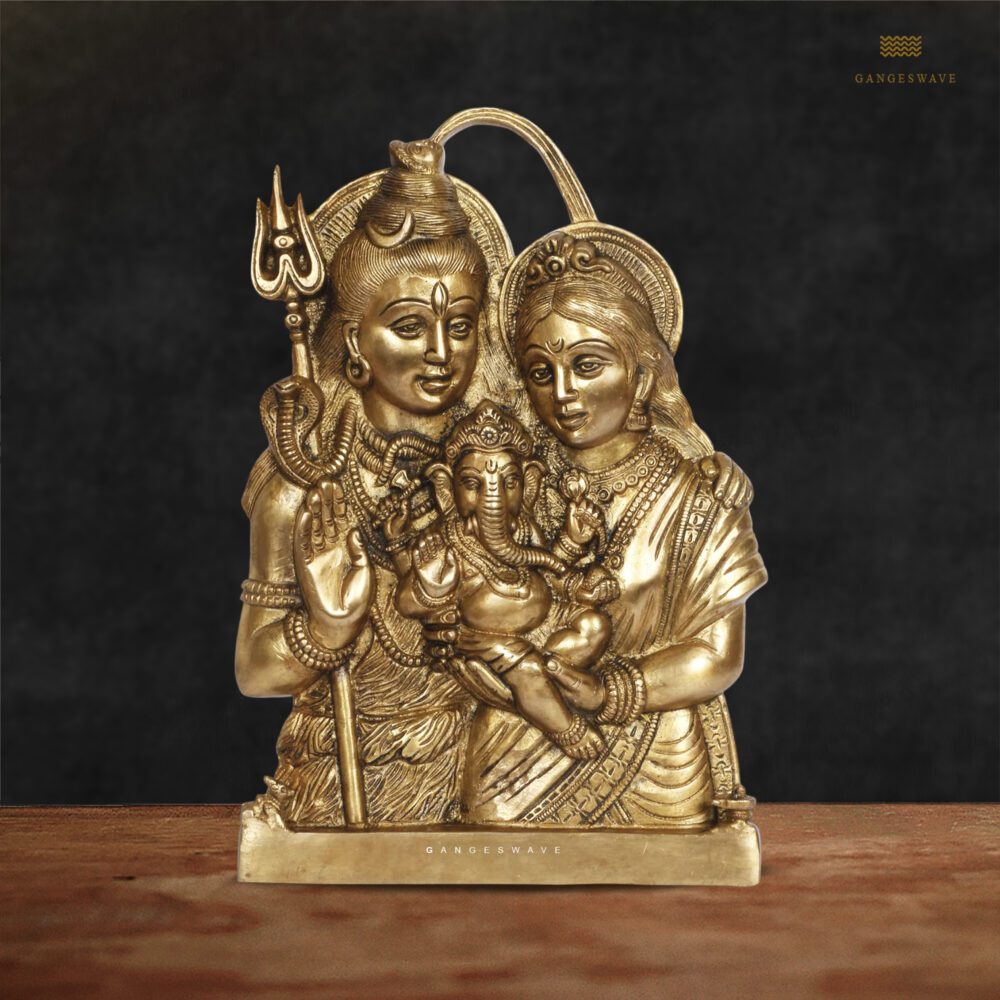 Shiv-Parvati-Ganesh-Idol