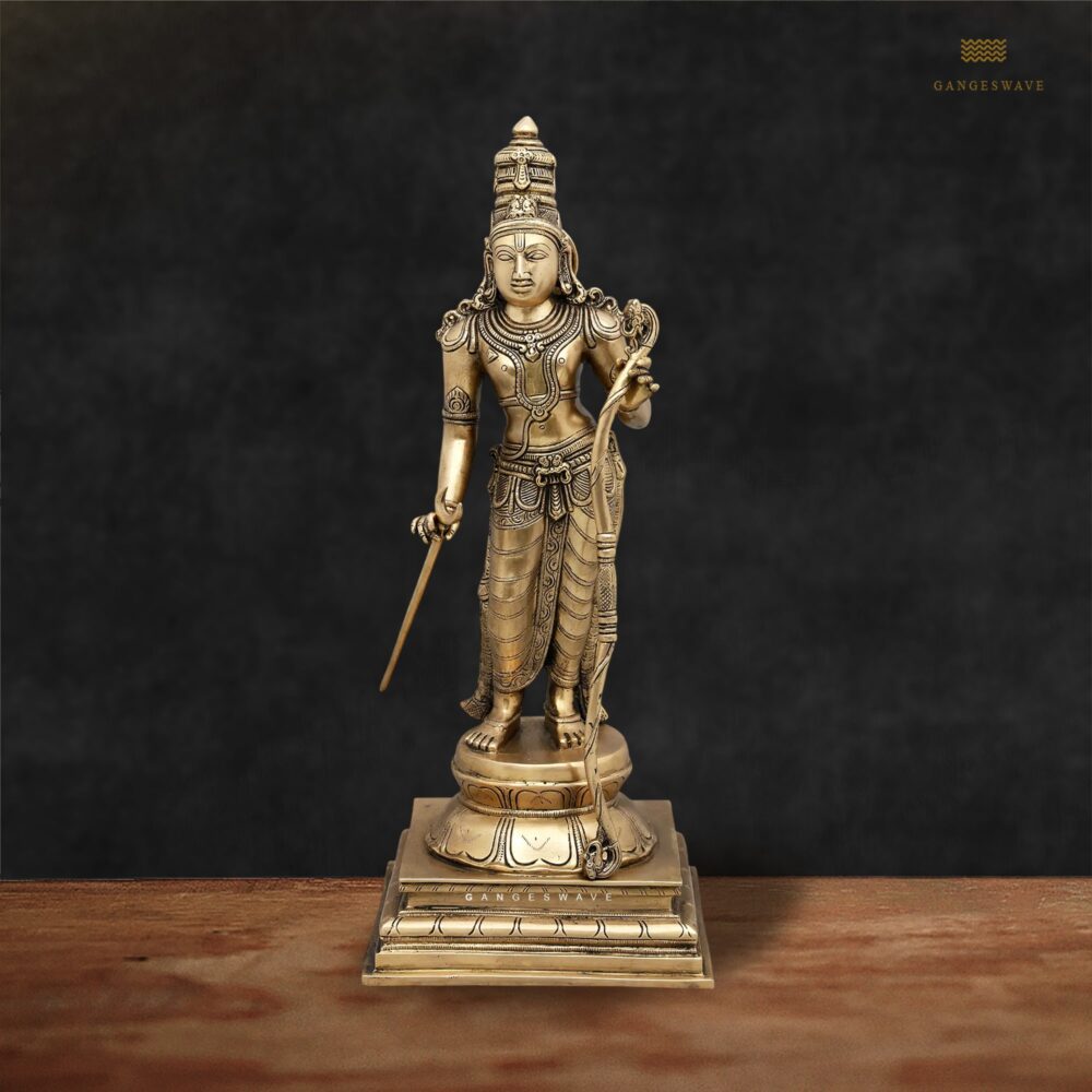 Lord Ram Chandra Brass Statue