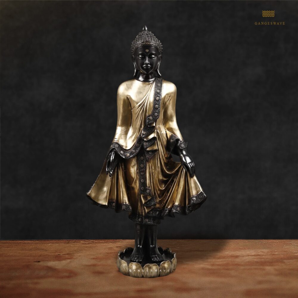Artistic Brass Buddha Statue