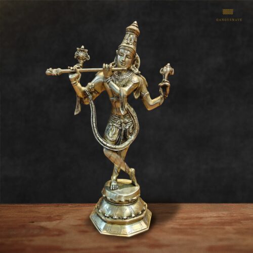 Krishna Brass Statue