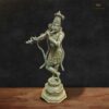 Vintage Finished Krishna Statue