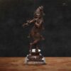 Krishna Brass Statue in Antique Finish