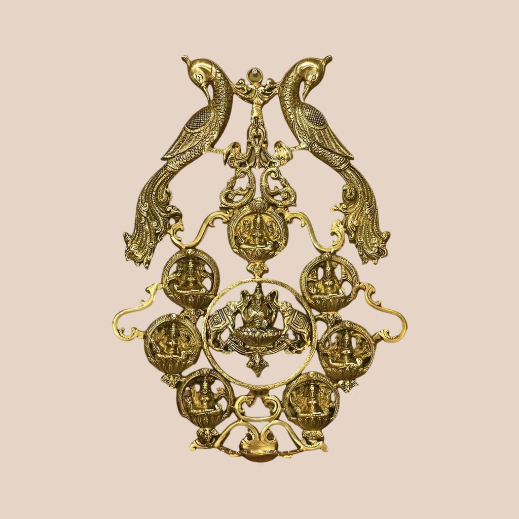 AsthaLakshmi Brass Wall Hanging