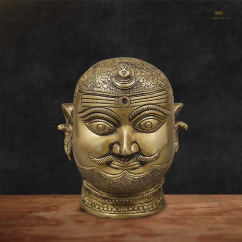 Brass Shiva Mukhalinga