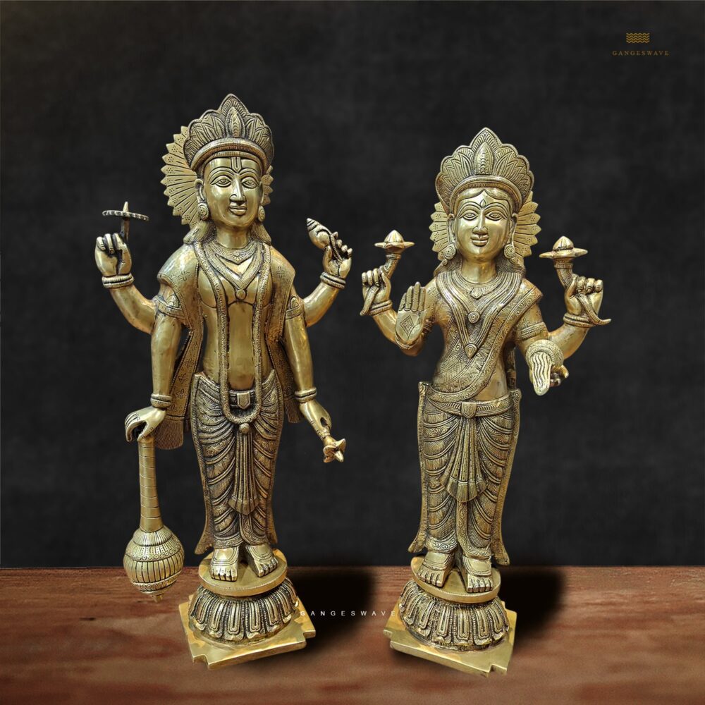 Lakshmi-Narayan Brass Idol
