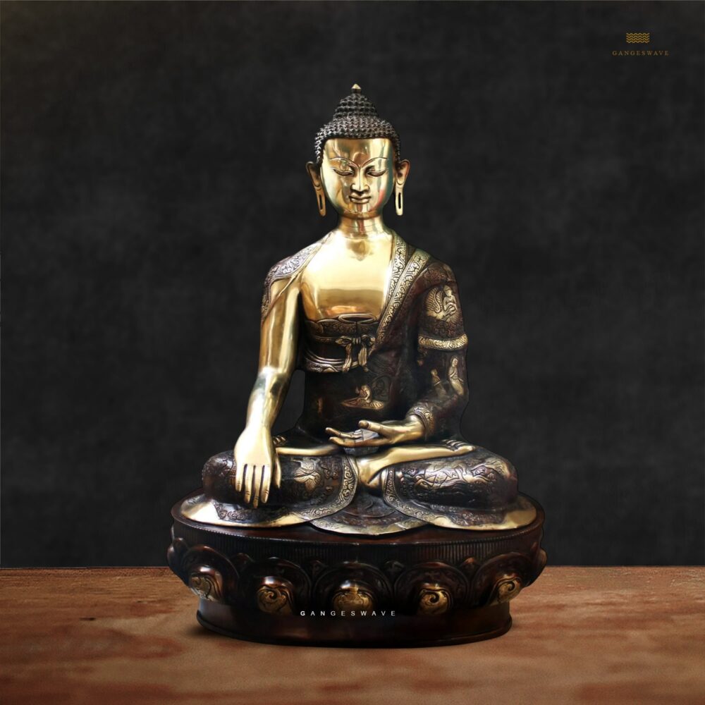 Buddha Superfine Brass Large Statue