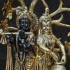 Radha Krishna Brass Statue
