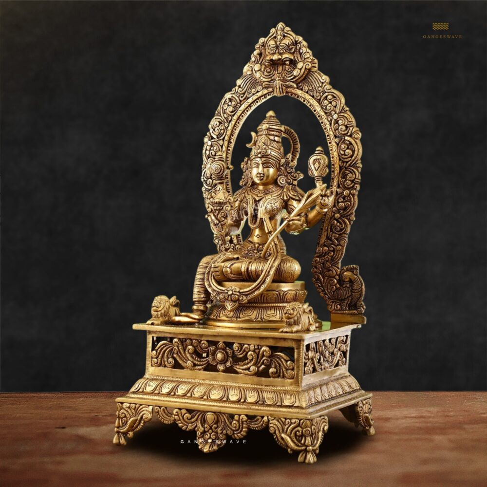 Lalitha Devi Brass Murti