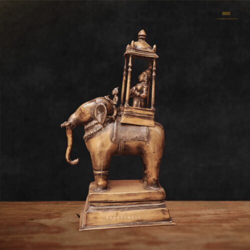 Vintage Brass Patina Indra on Airabath