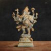 Vintage Finished Nritya Superfine Brass Statue
