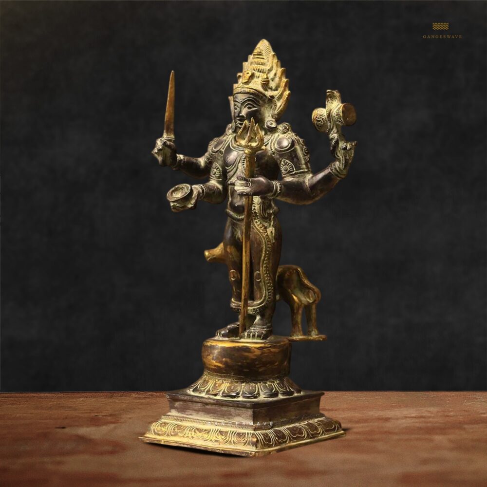 Kaal Vairabh Idol Vintage Finish