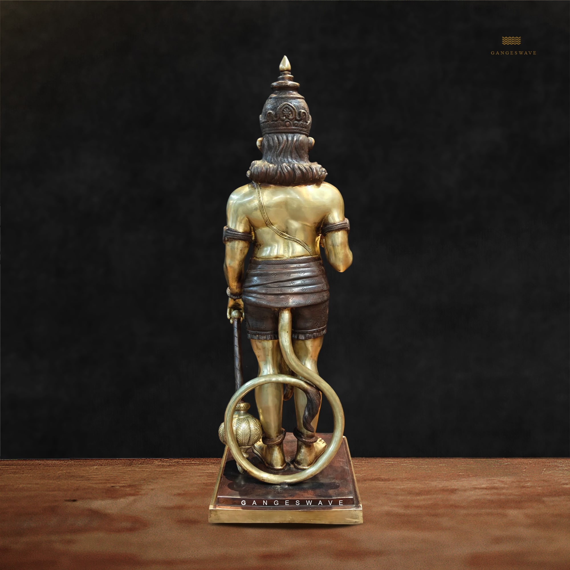 Standing Large Hanuman Murti - 37 inches - Image 3