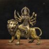 Mata Sherawali Big Brass Statue