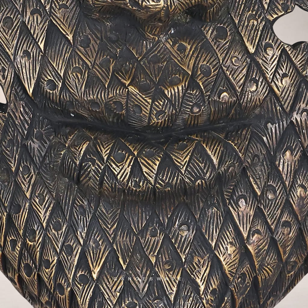 Buddha Abstract Artisanal Sculpture for Decor -56 inches - Image 4