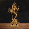Urdhav Tandava Shiva Brass Statue