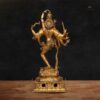 Urdhav Tandava Shiva Brass Statue