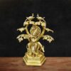 Krishna Under Tree Statue with Cow