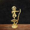 Brass Krishna Kaliya Mardan Statue