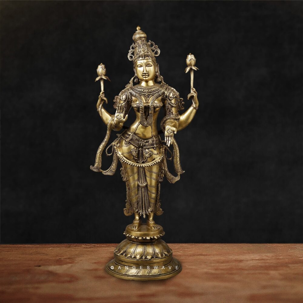 MaDhanLakshmi Superfine Brass Statue