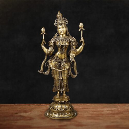 MaDhanLakshmi Superfine Brass Statue