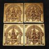 Ashta Lakshmi Brass Wall Hanging Decor