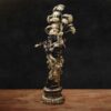 Black-Gold-Krishna-Brass-Statue