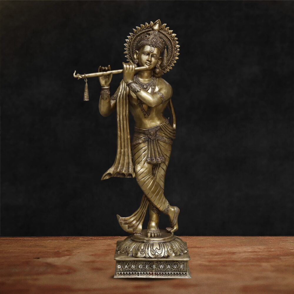 https://www.gangeswave.com/product/majestic-golden-krishna-brass-statue-under-kadamba-tree-56-inches