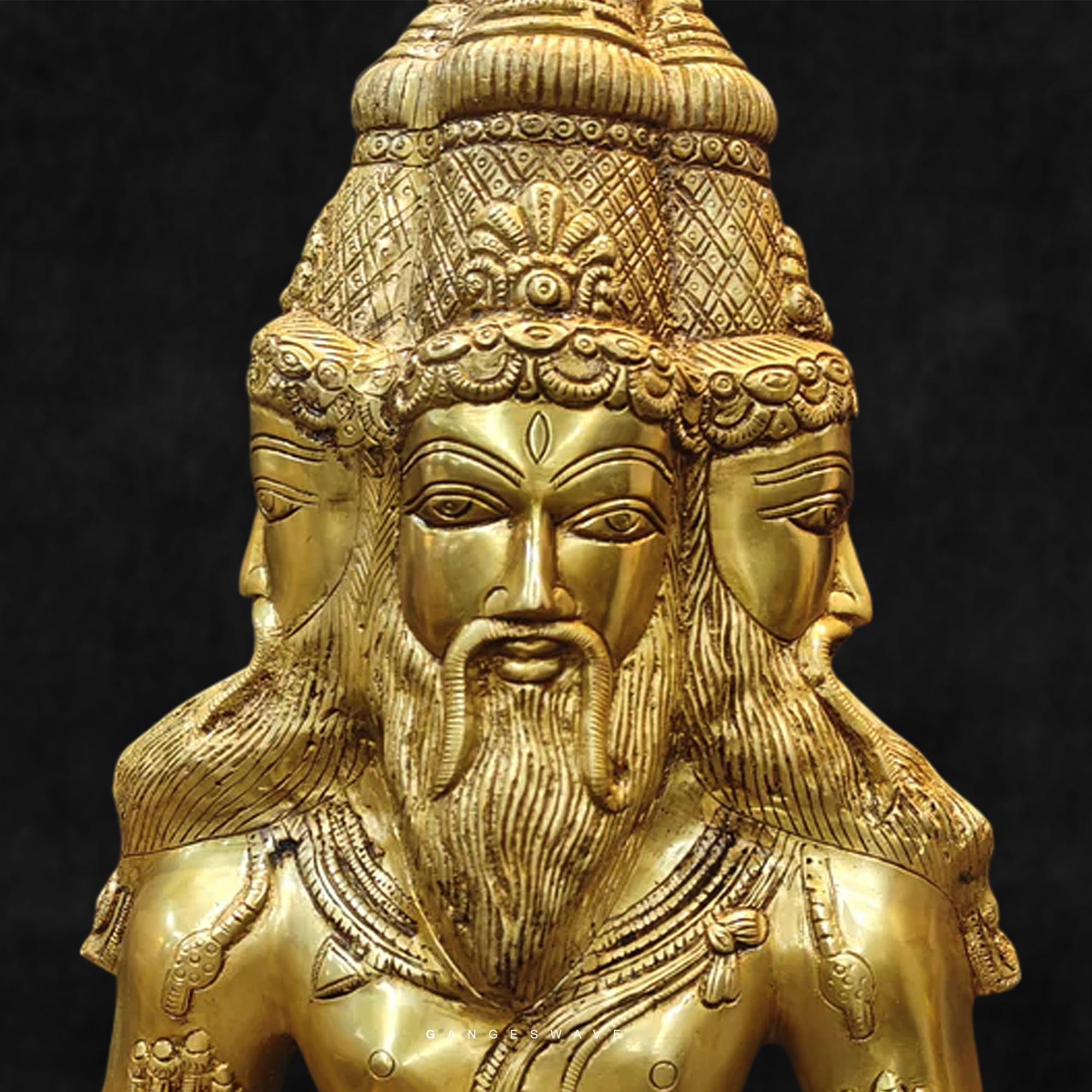 Brahma Superfine Brass Statue - 39 inches - Image 8